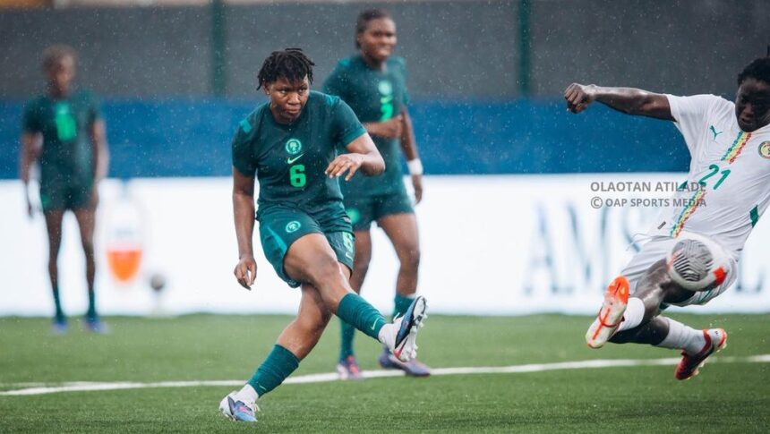 Joy Omewa delighted with first Super Falcons goals in 3-0 win over Senegal 37 Joy Omewa delighted with first Super Falcons goals in 3-0 win over Senegal