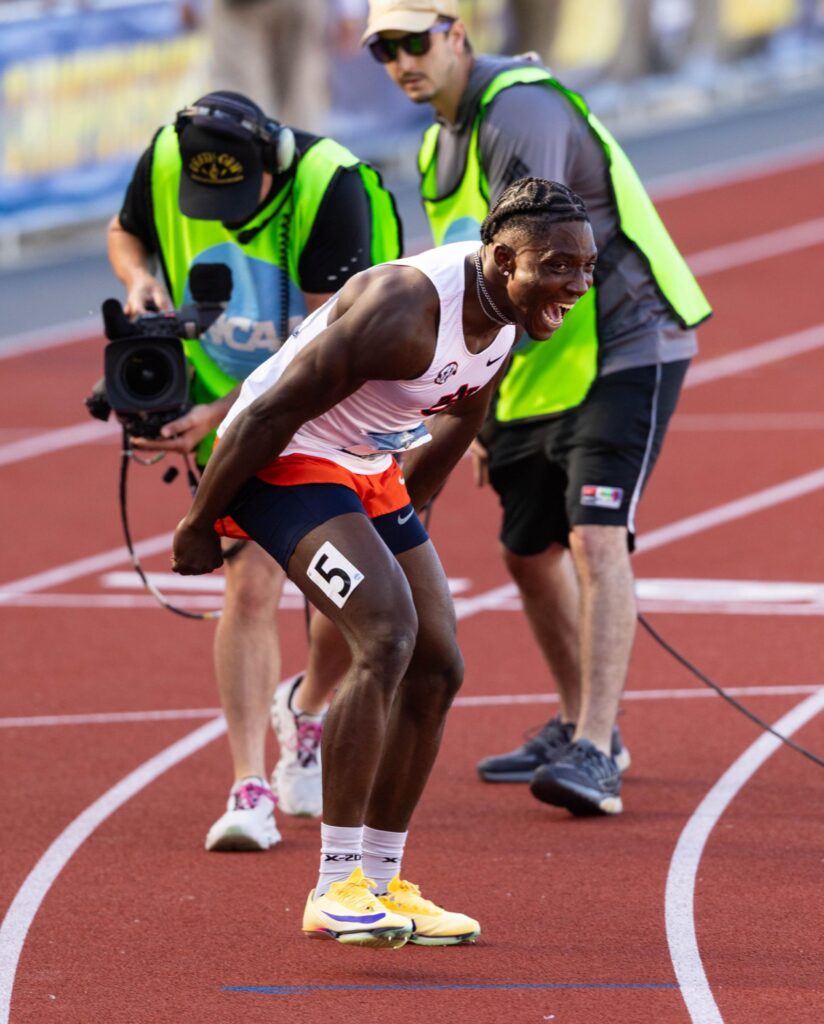 Temitope Adeshina named Bowerman semifinalist after historic collegiate season