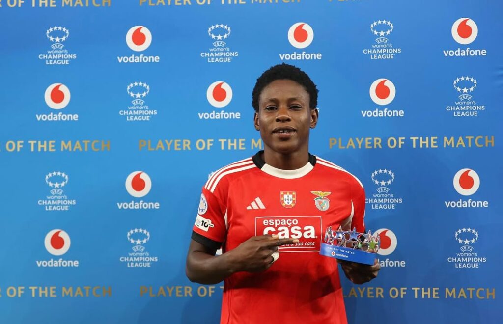 Christy Ucheibe bids emotional farewell to Benfica after trophy-laden six-year spell