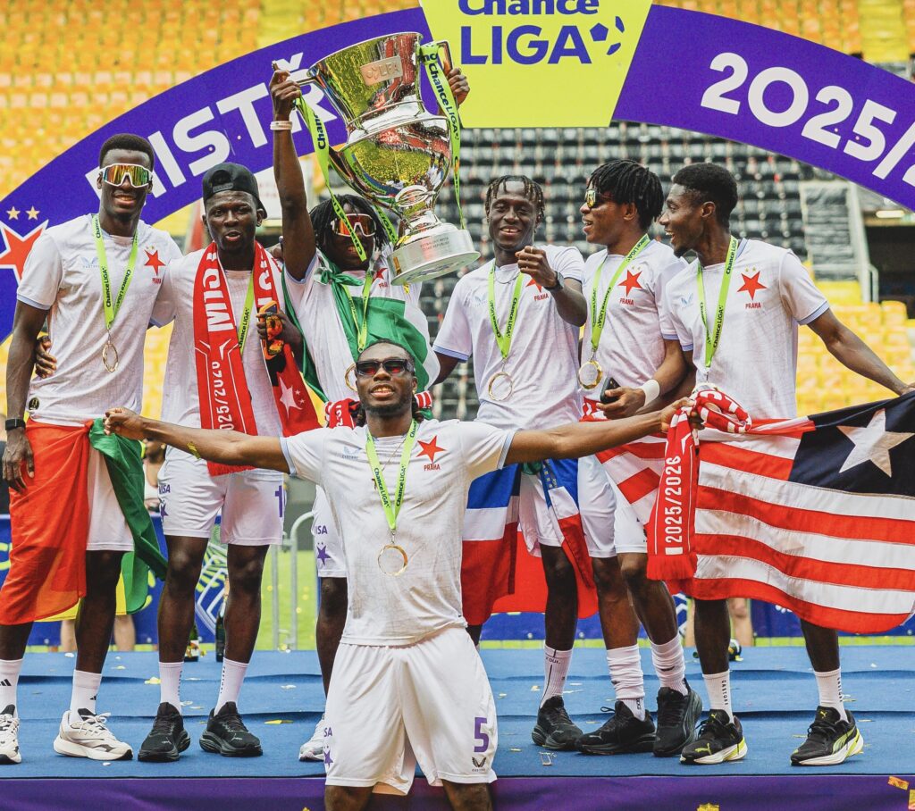 Igoh Ogbu rules out Slavia Prague exit, targets Champions League return, Czech League title