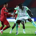 Action from Portugal vs Nigeria