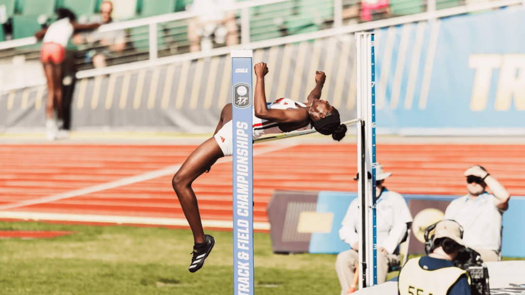 Temitope Adeshina named Bowerman semifinalist after historic collegiate season