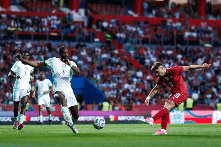 portugal vs Nigeria opening goals