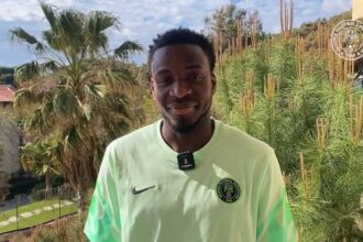Philip Otele joins Super Eagles squad ahead of Poland friendly in Warsaw‎