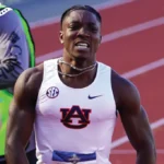 Kanyinsola Ajayi: ‘I’m different’ after storming to NCAA 100m title in 9.72s