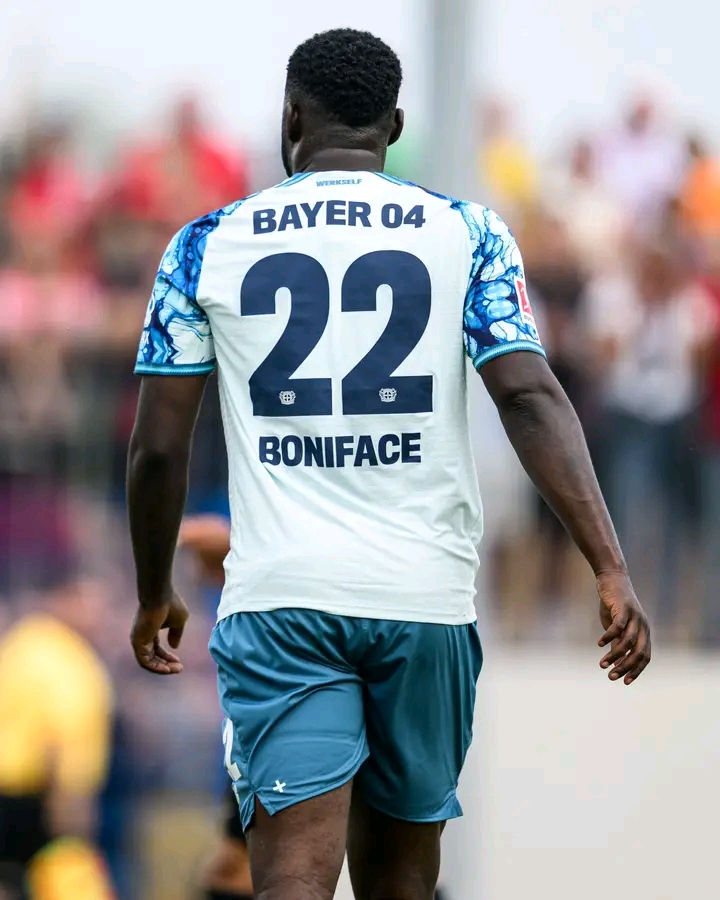 Victor Boniface scores twice as Bayer Leverkusen thrash Baumberg 7-0 in pre-season opener 38 Victor Boniface scores twice as Bayer Leverkusen thrash Baumberg 7-0 in pre-season opener