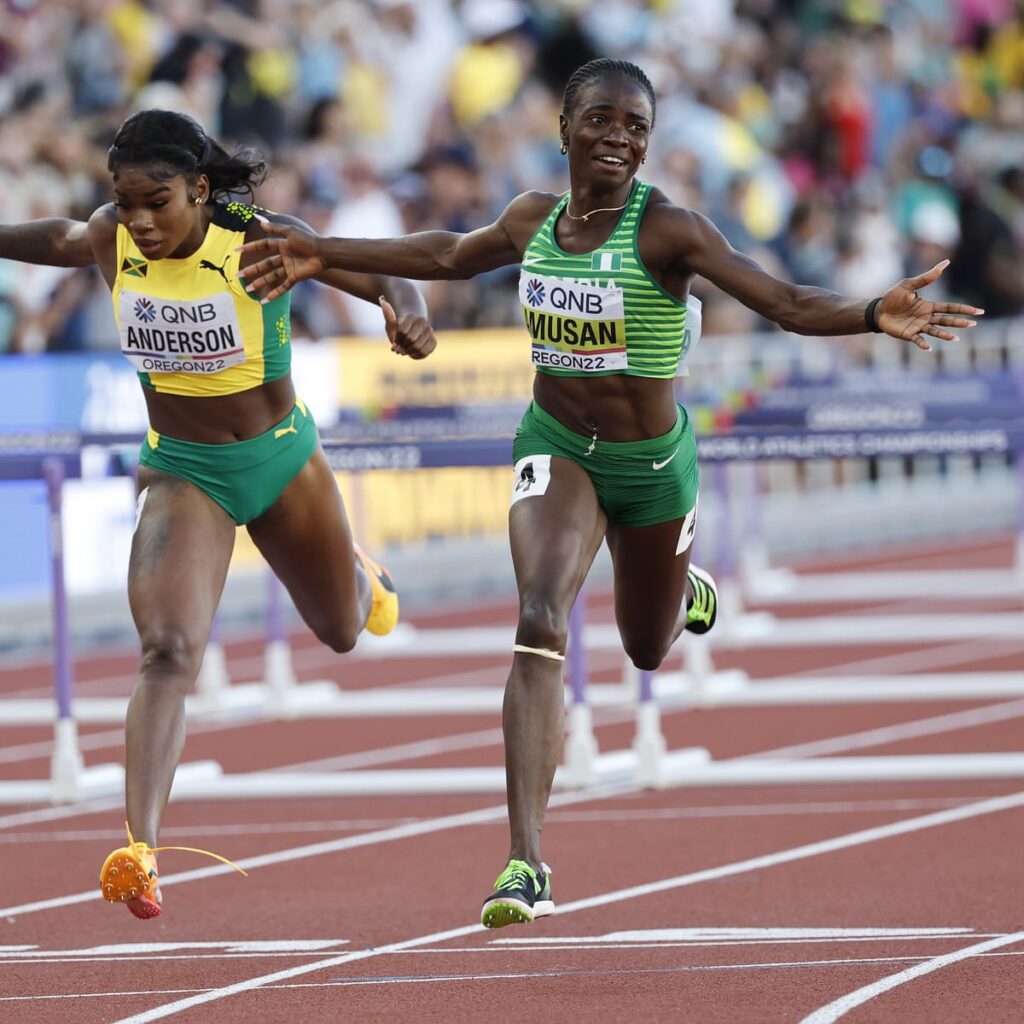 ‎Tobi Amusan set for blockbuster Zürich clash with Russell, Kambundji