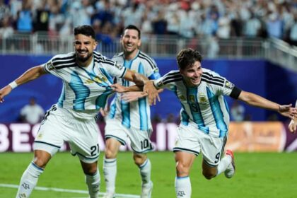 Argentina beat 10-man Switzerland 3-1 after extra time to reach World Cup semi-finals‎