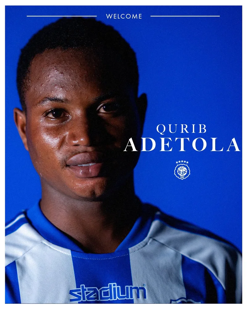 HJK Helsinki sign Nigerian midfielder Qurib Adetola from Derby Football Academy 38 HJK Helsinki sign Nigerian midfielder Qurib Adetola from Derby Football Academy