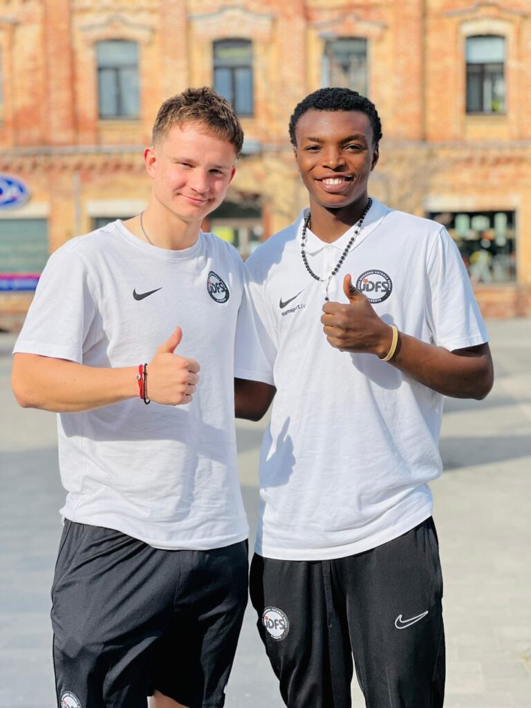 JDFS Alberts officially announce signing of former Dynamo Academica forward Paul Matthew Omale‎