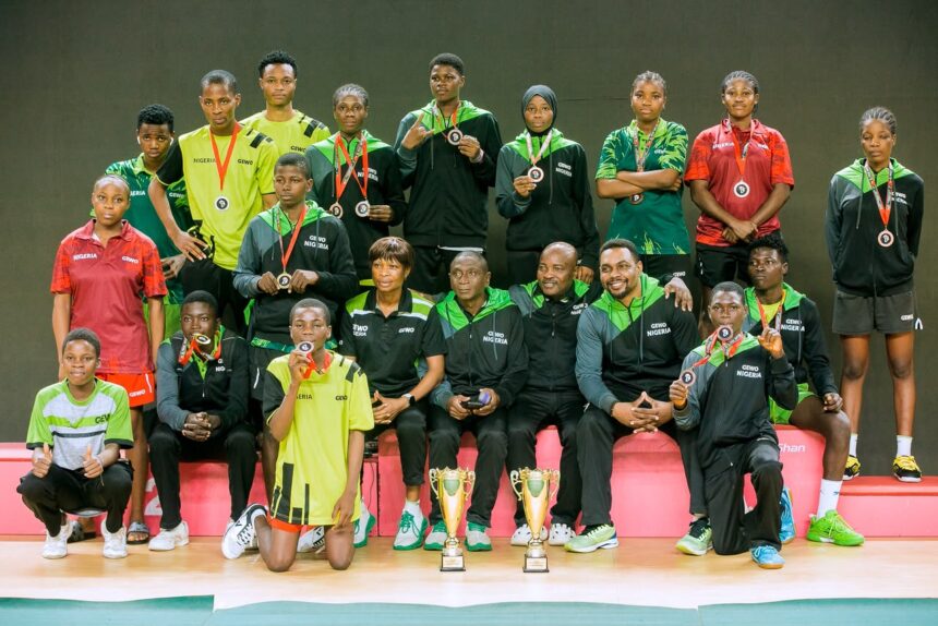 Nigeria’s U-19 boys qualify for 2026 ITTF World Youth Championships