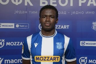 Nigerian striker Emmanuel Egeoluoha completes move to OFK Beograd