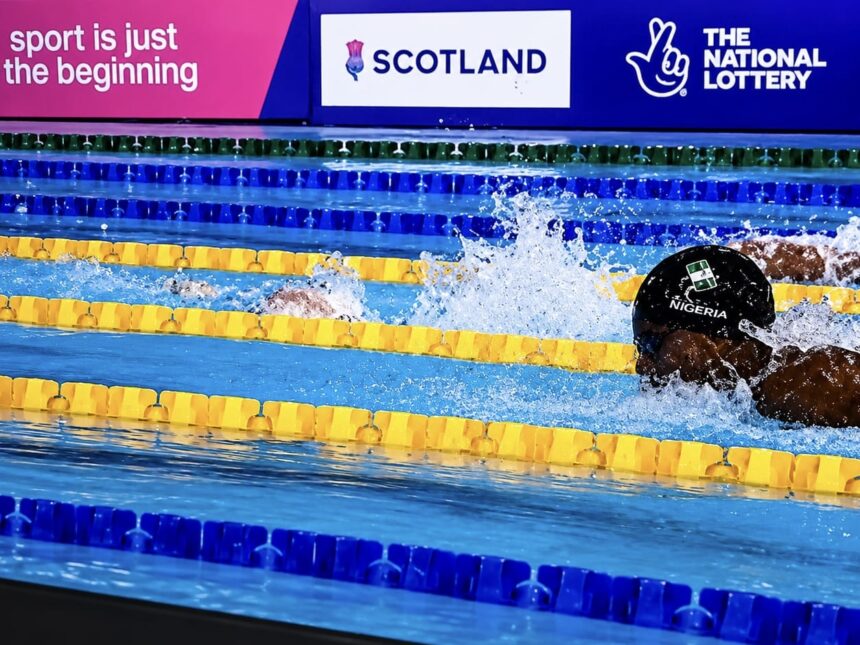 Glasgow 2026: Abduljabar Adama misses 50m swimming final despite spirited display