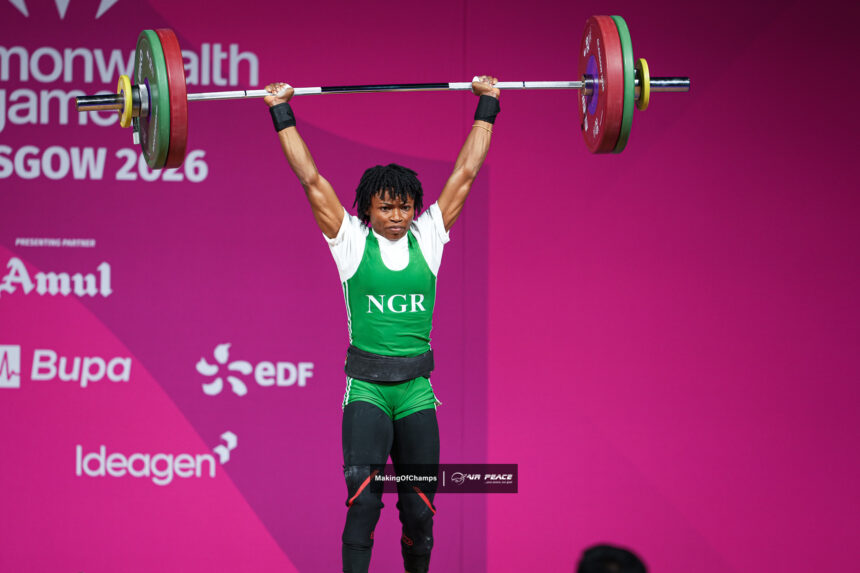 Glasgow 2026: Ruth Nyong wins weightlifting silver as Nigeria’s medal tally rises to seven