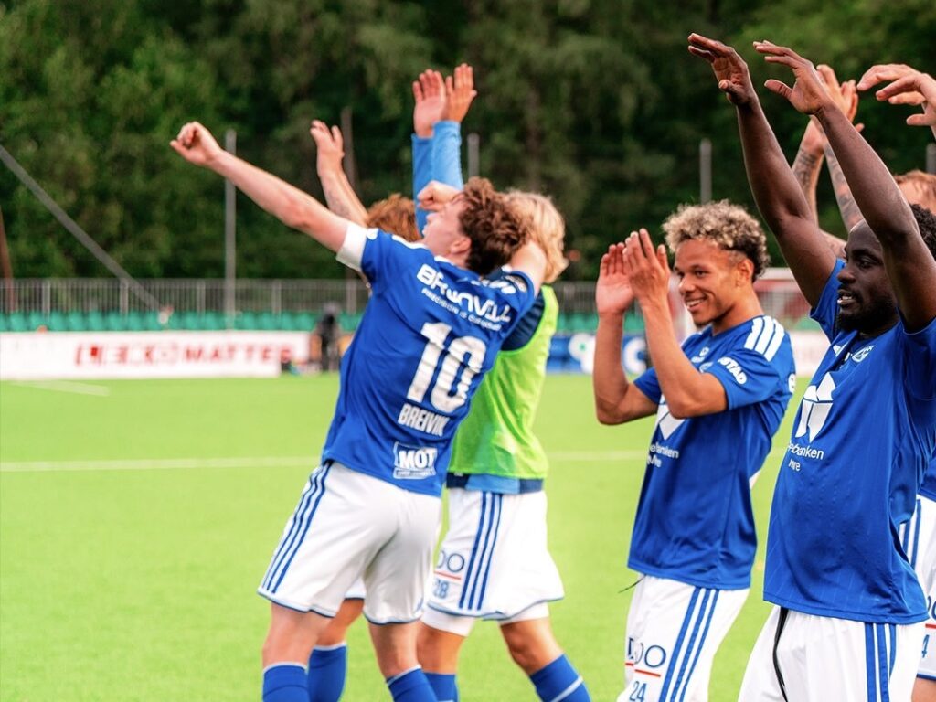 Daga scores first goal since return to action as Molde beat KFUM Oslo 4-2