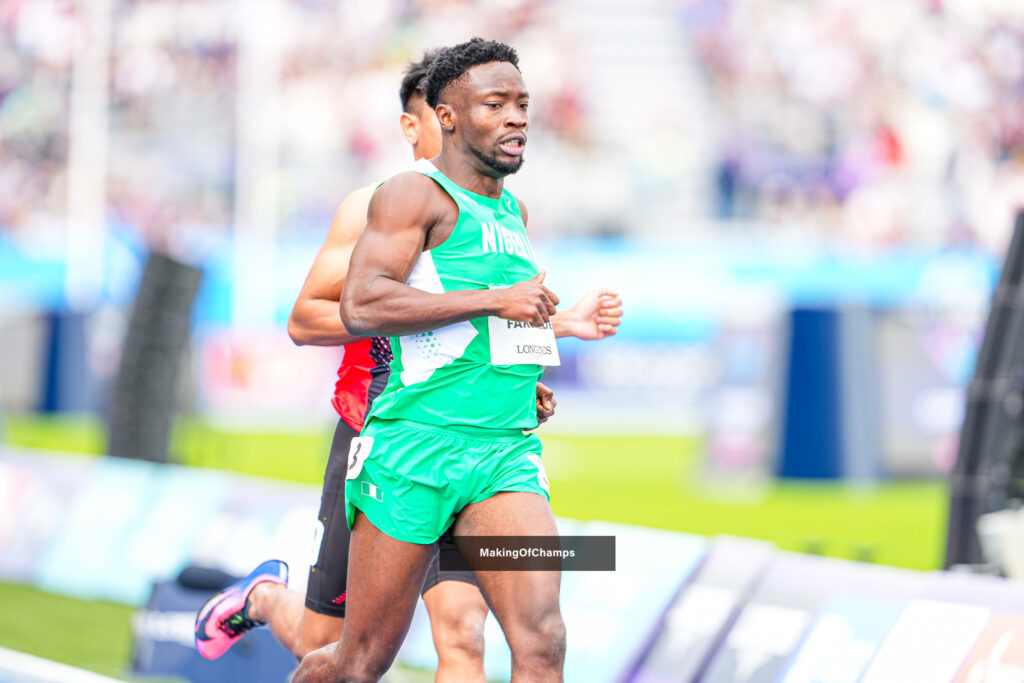 Glasgow 2026: Nicholas Fakorede joins Favour Ashe, Kayinsola Ajayi in 100m semifinals