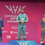 Edidiong Umoafia breaks Commonwealth Games record to win men’s 71kg weightlifting gold