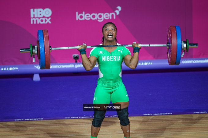Glasgow 2026: Folashade Lawal defends weightlifting title to win Nigeria’s sixth gold