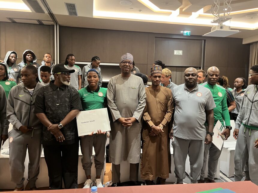 Super Falcons receive 2024 WAFCON rewards as NSC promises fresh $5000 goal bonus