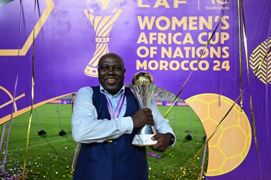 WAFCON 2024 triumph transformed our lives, says Super Falcons coach Justin Madugu