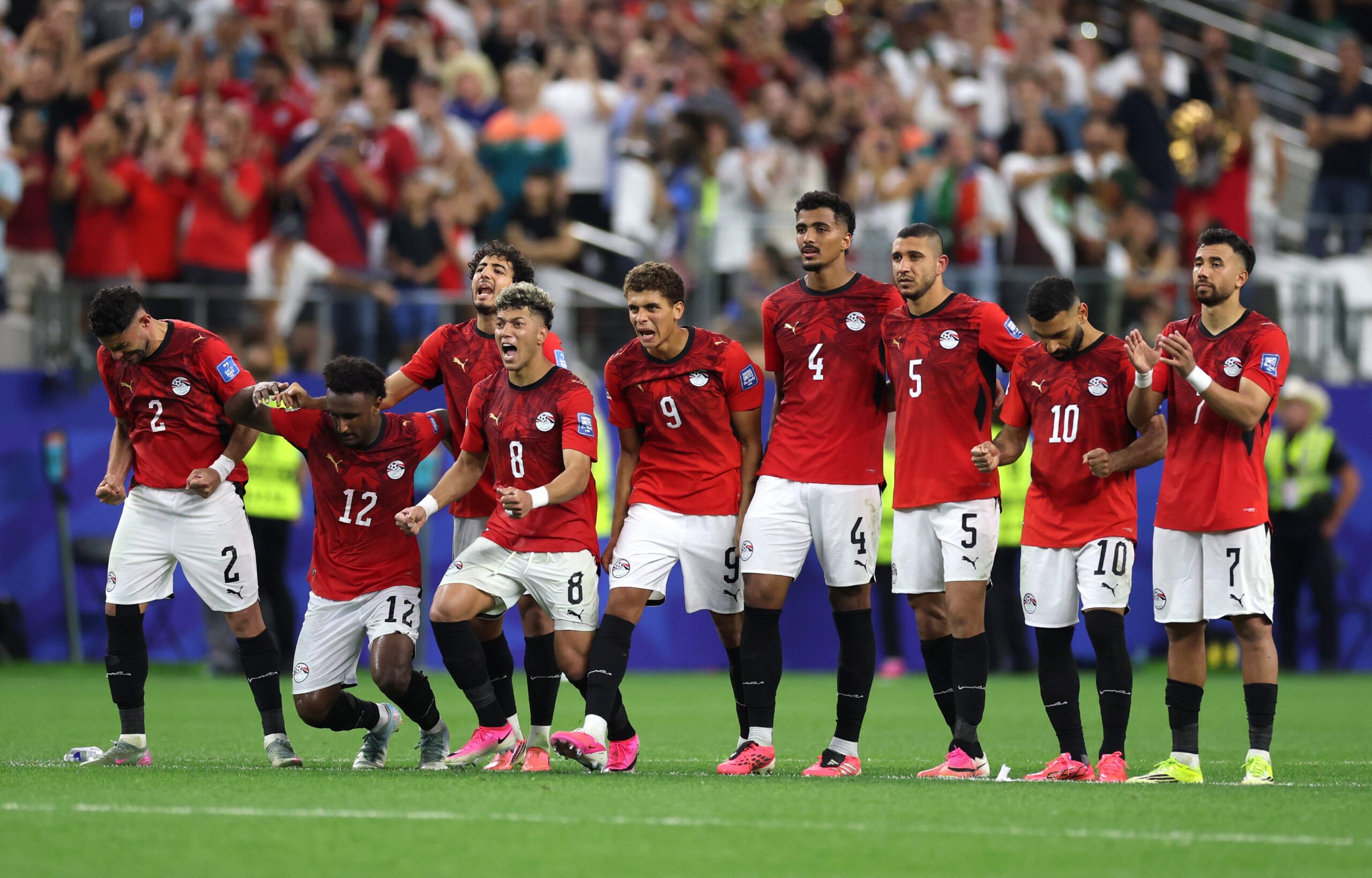 Egypt defeat Australia on penalties to reach historic World Cup round of 16