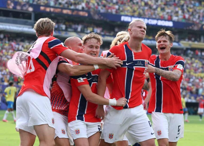 Erling Haaland brace sinks Brazil as Norway storm into World Cup quarterfinals