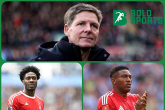 Oliver Glasner set to lead Ola Aina, Taiwo Awoniyi at Nottingham Forest after Vítor Pereira exit
