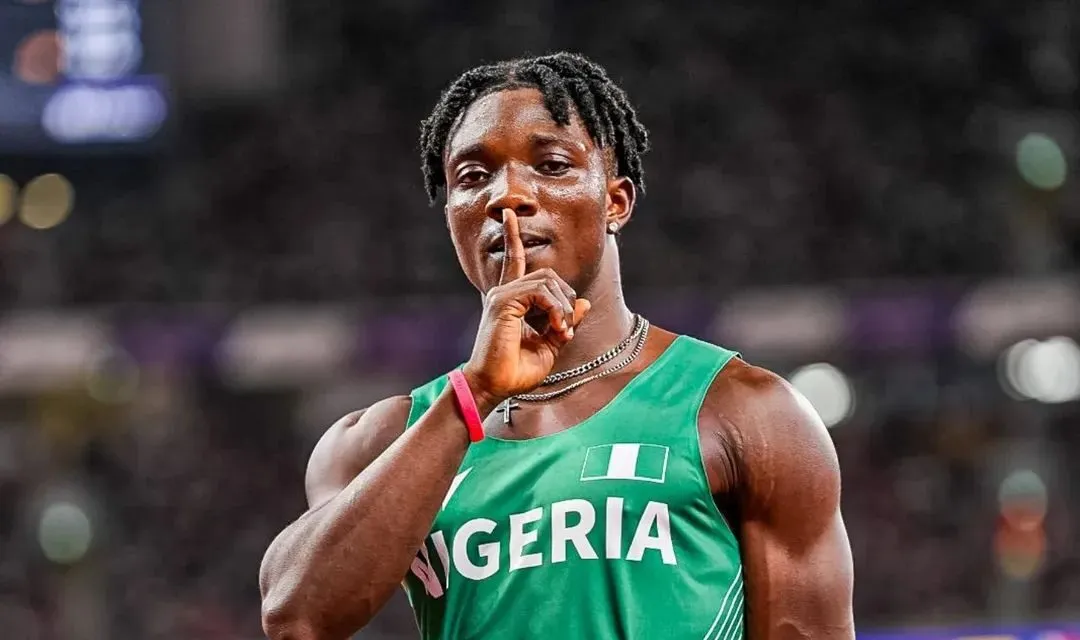 Kanyinsola Ajayi representing Nigeria