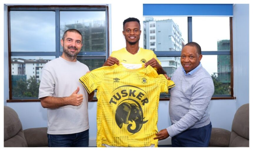 ‎Victor Mbaoma signs for Tusker FC after standout NPFL campaign with Remo Stars