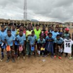 Chiamaka Nnadozie donates boots, gloves to young female footballers in childhood academy