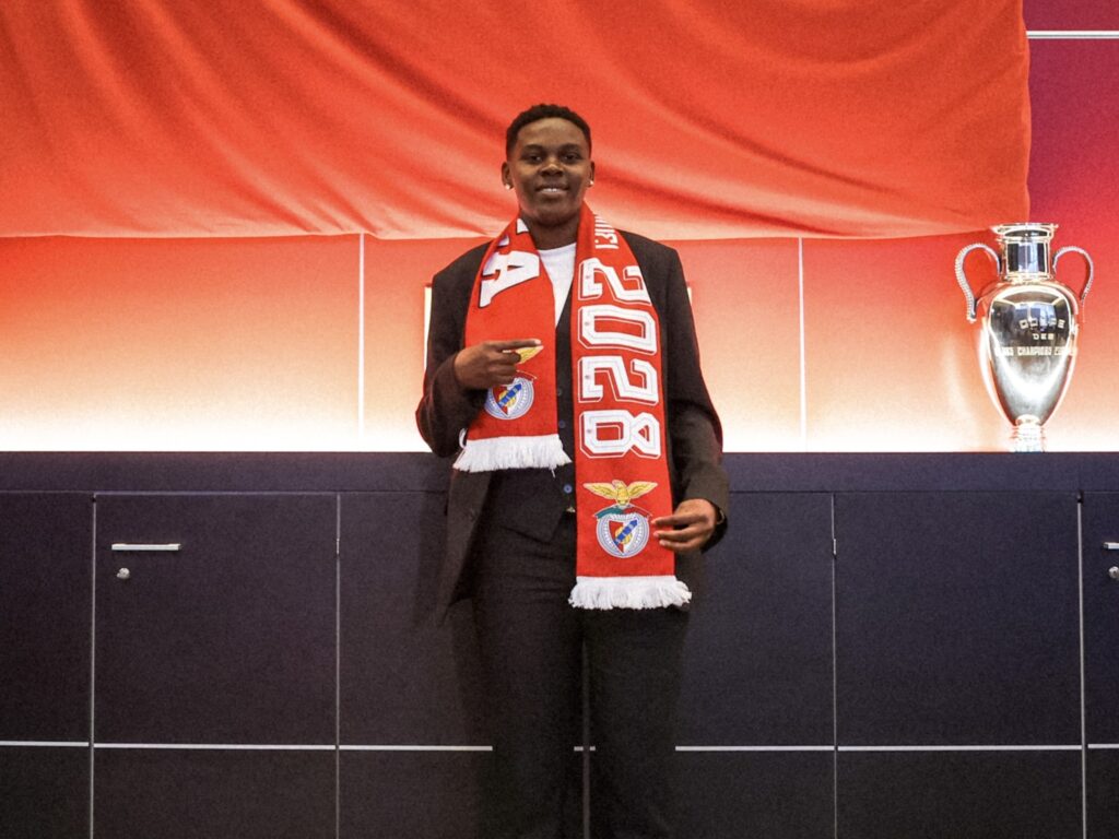 Benfica announce signing of Nigerian wonderkid Janet Akekoromowei on long-term deal