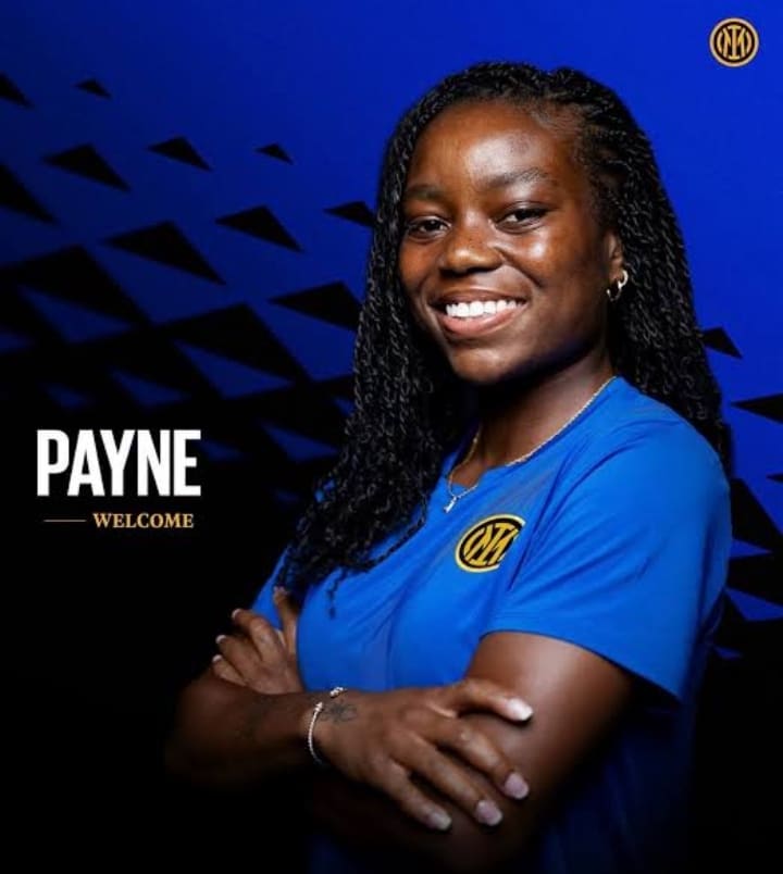 Toni Payne signs for Inter Milan after Everton exit ahead of 2026 WAFCON 38 Toni Payne signs for Inter Milan after Everton exit ahead of 2026 WAFCON