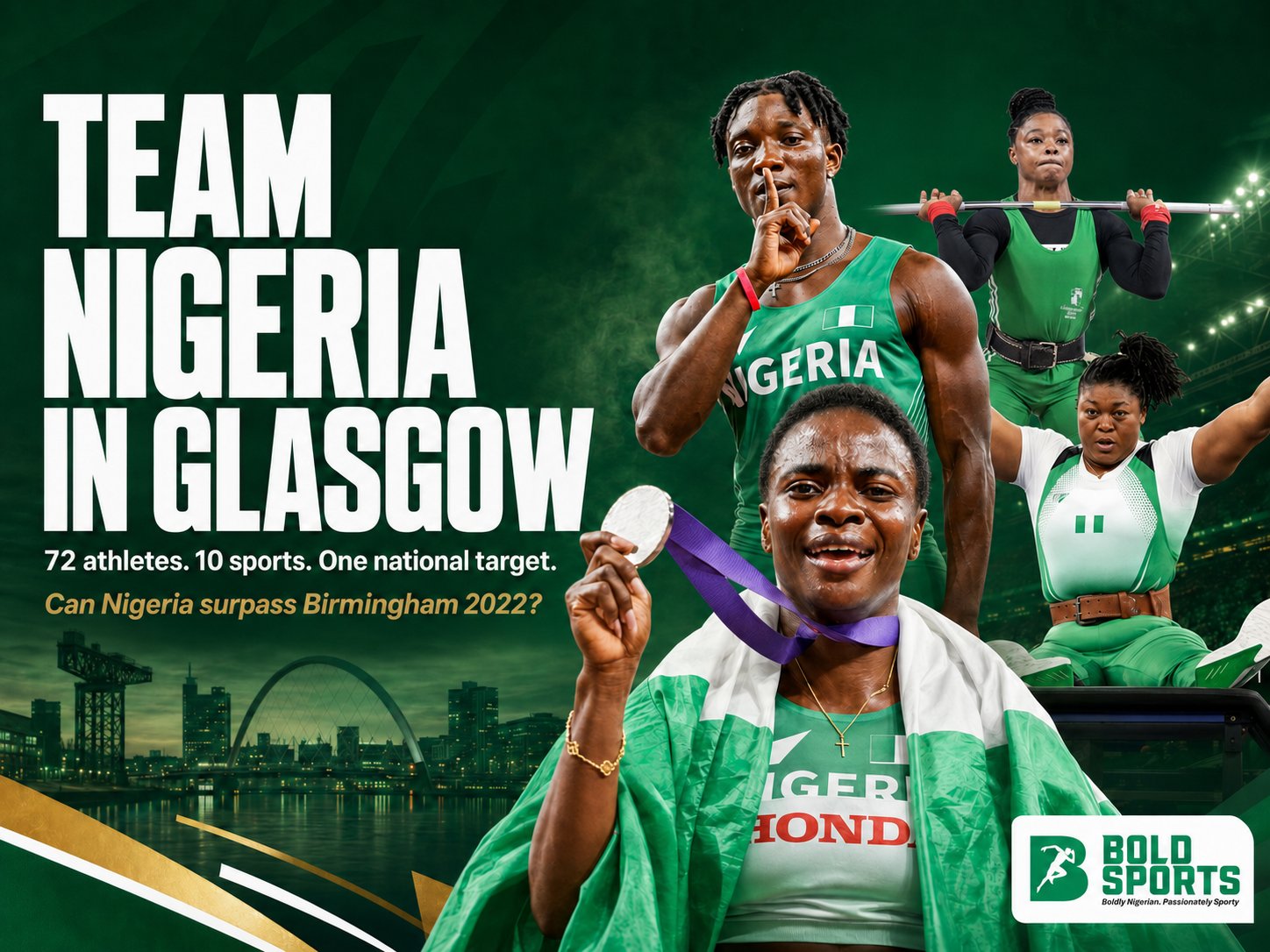 Team Nigeria Glasgow