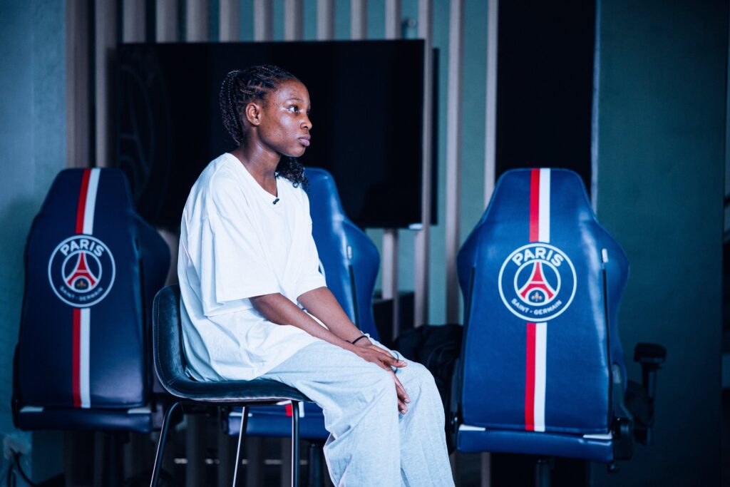 Nigerian-eligible midfielder Oluchi Basil signs first professional contract with PSG until 2029