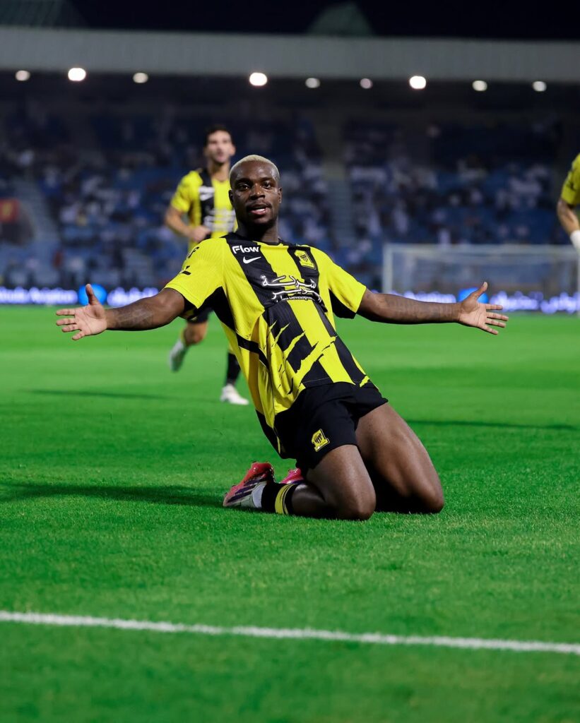 Ilenikhena scores winner as 10-man Al Ittihad edge Al Qadsiah 1-0