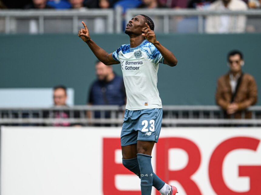 Nathan Tella on target as Leverkusen defeat Wehen Wiesbaden 4-0 in DFB Pokal clash