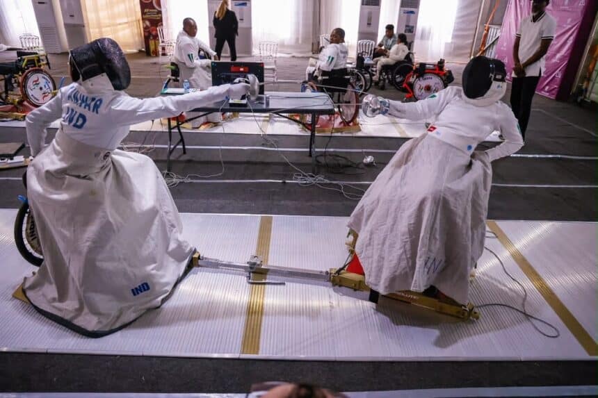 Nigeria win six medals as wheelchair fencers make history at Commonwealth Championships