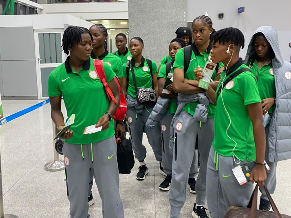Falconets depart Nigeria for Poland ahead of 2026 FIFA U-20 Women’s World Cup