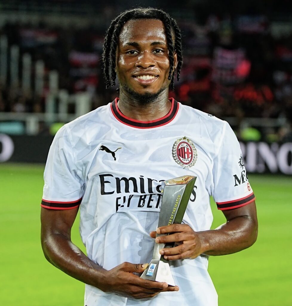 Samuel Chukwueze assists, wins man of the match as AC Milan defeat Torino 2-1 in Serie A opener