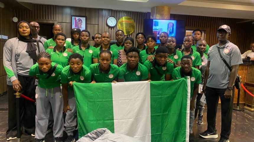 Falconets depart Nigeria for Poland ahead of 2026 FIFA U-20 Women’s World Cup
