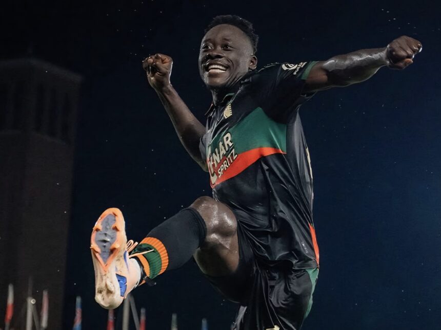 Akor Adams bags brace, assist on Venezia debut to secure Coppa Italia progression