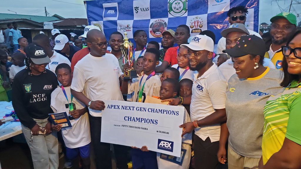 Asoge FC win Apex Next Gen Champions Cup