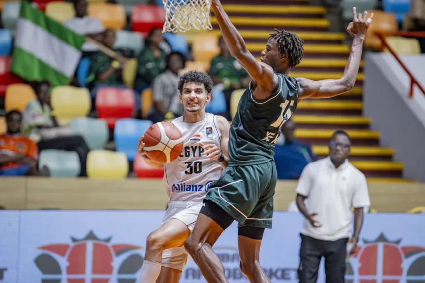 How did Nigeria arrive at U18 AfroBasket with only seven players?