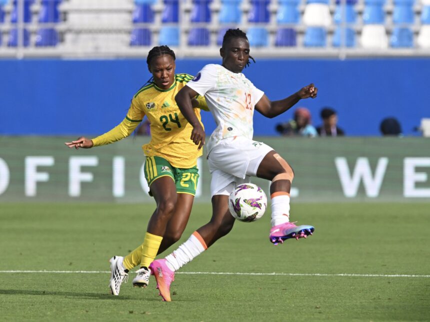 South Africa rescue dramatic draw against Ivory Coast to keep WAFCON hopes alive