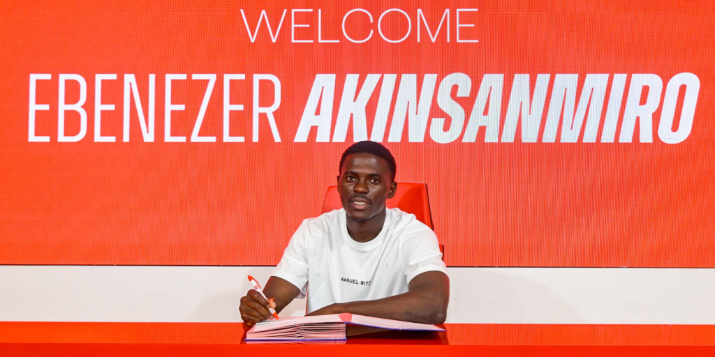Monza sign Ebenezer Akinsanmiro from Inter Milan on loan with conditional obligation to buy