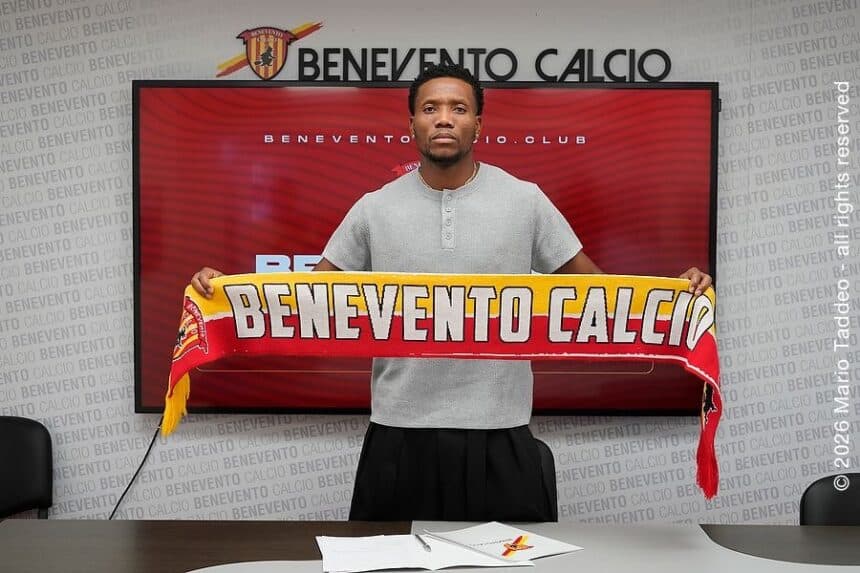 David Okereke joins Serie B side Benevento from Cremonese