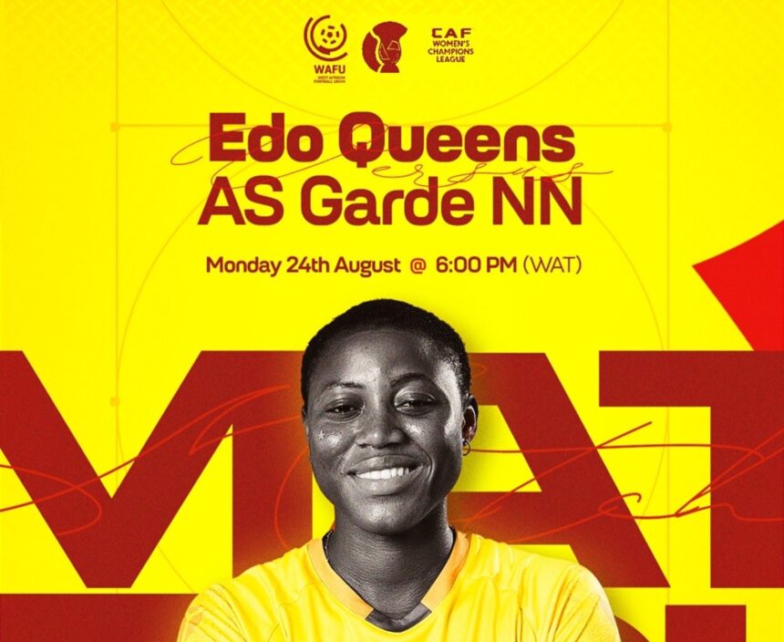 ‎Edo Queens begin WAFU-B Champions League qualification against AS GNN‎