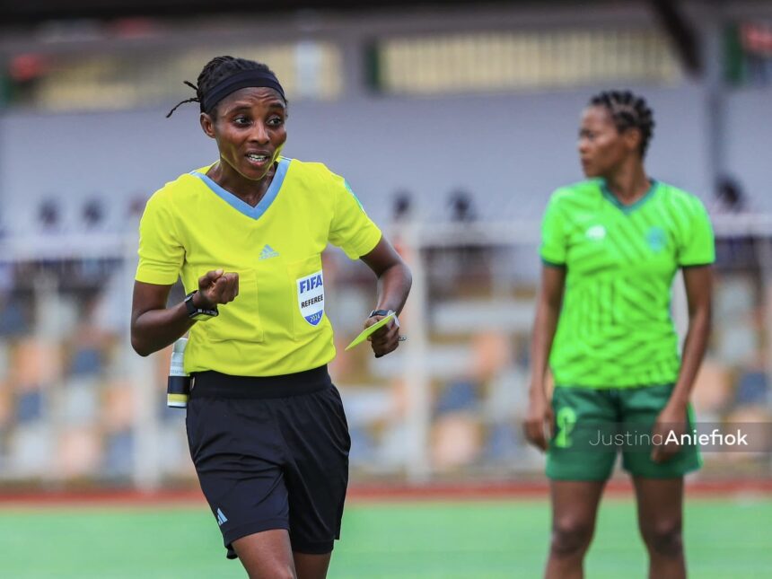 Nigerian referee Eunice Akintoye to officiate Algeria vs Malawi WAFCON semifinal