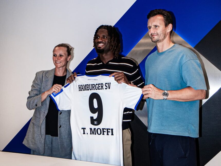 Terem Moffi joins Bundesliga club Hamburger from OGC Nice on three-year deal