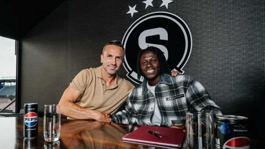 Linus Zika completes permanent move to Sparta Prague from Sporting Lagos